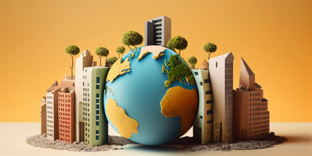 at the day of the earth Generative aiの素材