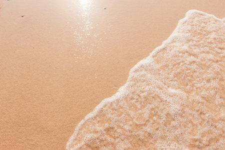 place for text on a seascape with a wave