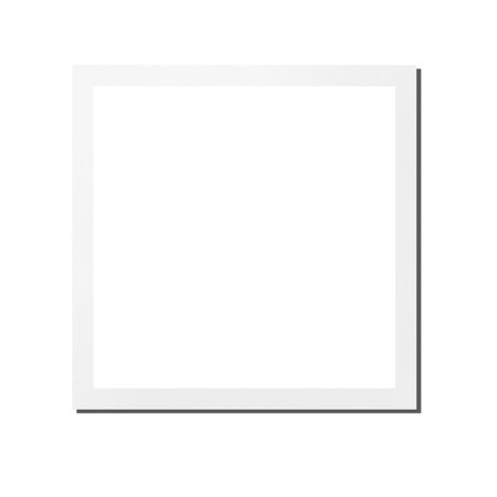 photo card of paper on the white backgroundの写真素材