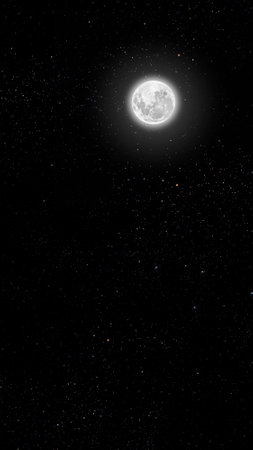 night sky moves behind the starsの写真素材