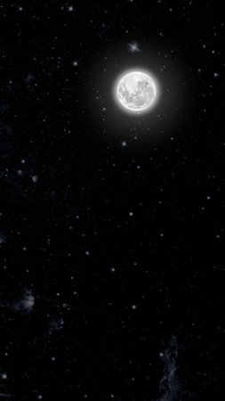 night sky moves behind the starsの写真素材