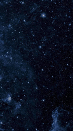 night sky moves behind the starsの写真素材