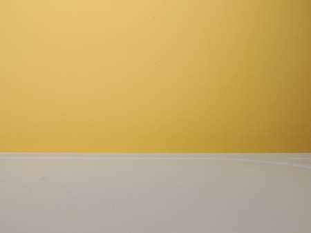 White and yellow background. Horizontal bar.の写真素材
