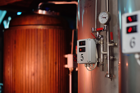 beer tanks and equipment for brewing