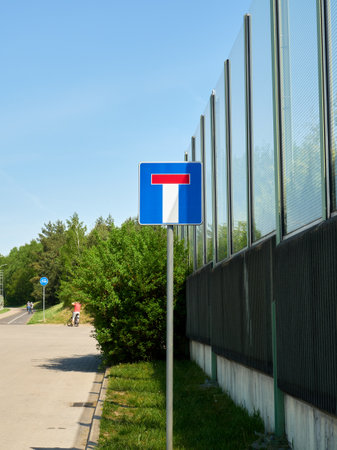 No-passing road signの写真素材