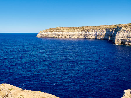 Beautiful view of the cliffsの写真素材