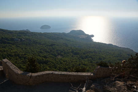 nature and attractions of greeceの写真素材