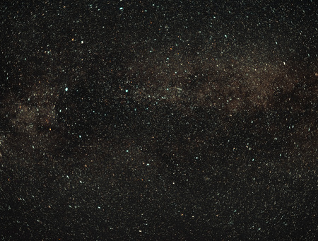 Night sky with stars. Milky Way Galaxy.の写真素材