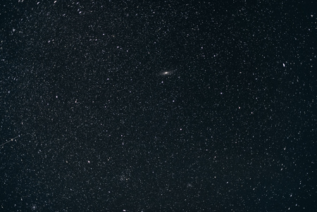 Night photos of stars. Summer night. Photo at the end.の写真素材