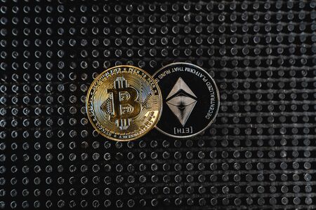 New online currency. Bitcoin is the currency of the future.