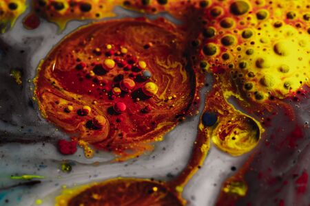Abstract colored macro background. The world with beautiful colors. Macro world