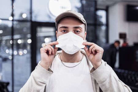Coronavirus. Virus protection. Flu epidemic.の写真素材