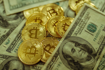 Bitcoin and dollars. The new currency of the future.