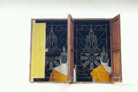 Back of Buddha statureの素材