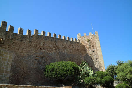 Castle Capdepera, Mallorca, Spainのeditorial素材