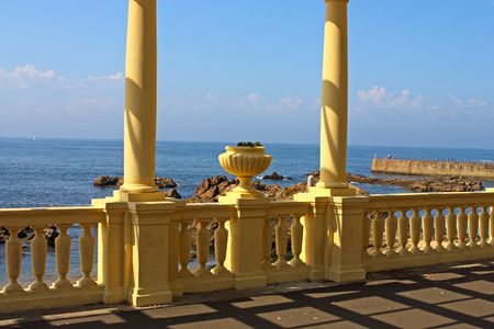 view of the oceanの写真素材