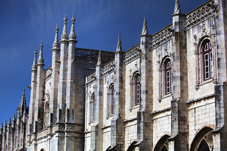 Lisbon - detail Jeronimos Monastery .のeditorial素材