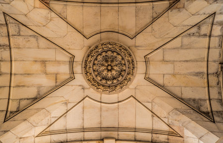 Ceiling of the triumphal arch