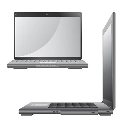 Vector laptopのイラスト素材
