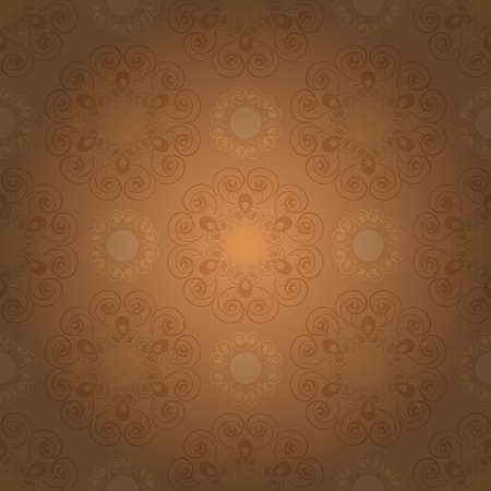 Seamless pattern in brown tonesのイラスト素材