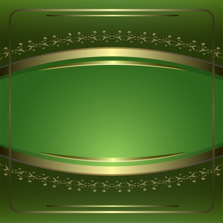 Vintage background with golden patterns.のイラスト素材