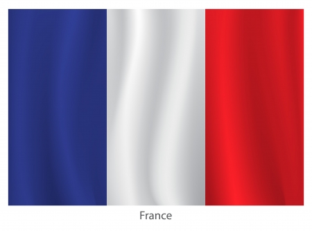 France flagのイラスト素材