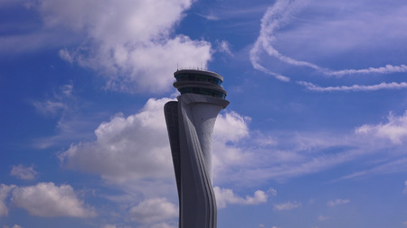 ISTANBUL. TURKEY - SEPTEMBER 22, 2018: New Istanbul Airportのeditorial素材