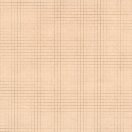 Old sepia graph paper square grid background.のイラスト素材