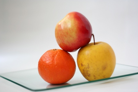 Artistic compositions of fruit.の写真素材