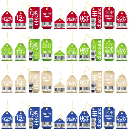 Discount Labels Setのイラスト素材