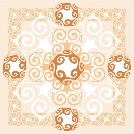 Abstract Background Ornament Designのイラスト素材