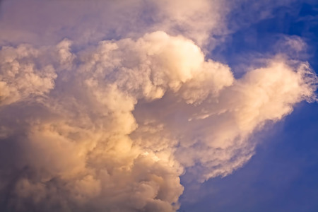 Tungurahua Volcano At Sunset, Ecuador, South America