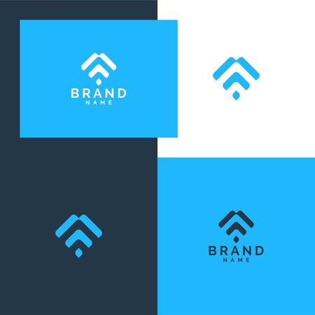 Inspirational abstraclt logo design conceptのイラスト素材