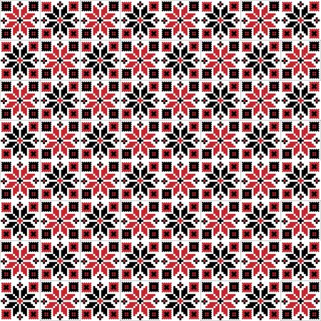 Vintage floral pattern. Ethnic folk ornament.のイラスト素材