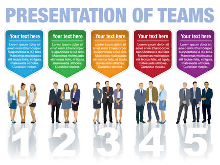 Design speech diagrams for infographic and website. Creative testimonials template.のイラスト素材