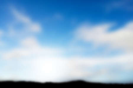 Blurred of blue sky background. Sky cloud clearの写真素材
