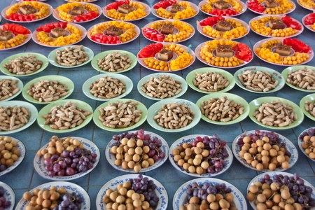 A variety of Thai food. The foreign favorite. Because it is unique. It is one of the worldの写真素材