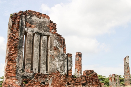 Thailand has many ancient cities. A long history. It is a tourist attraction and to study the importance of people worldwide.の写真素材