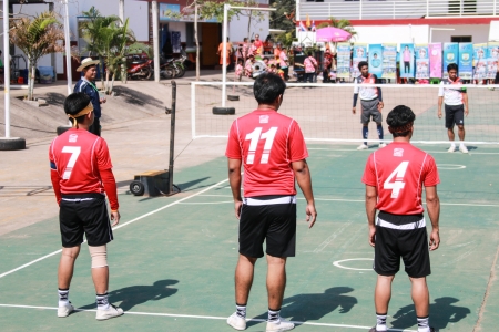 Athletics It unites the group. Exercise forgiveness to draw an opponent. Popular worldwideのeditorial素材