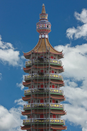 Dragons are ancient animals As mascot A legend in Religion Preferred to decorate their places of worship in the holy place.の写真素材