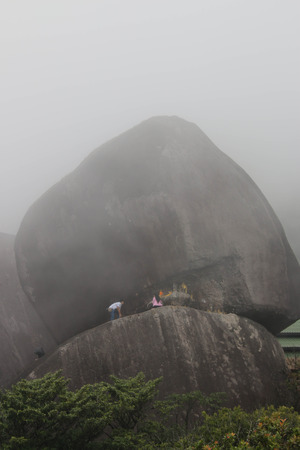 Stones are caused by nature. A beautifully shaped big and small lump is a major tourist attraction.の写真素材