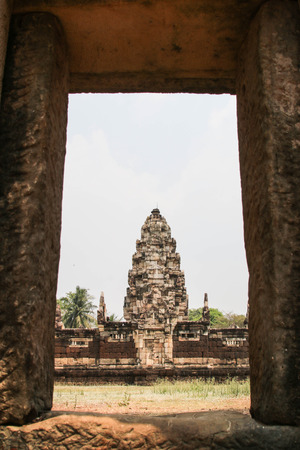 Pagoda is an ancient art of construction A major attraction And historic resources.の写真素材