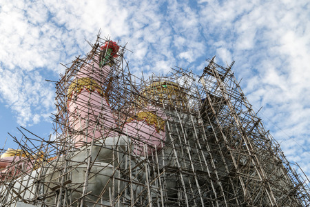 Ganesh is the god of India. People respect a lot. The god of the divine mercy shrine who sacrificed a fortune will be good fortune.の写真素材