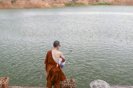 Freshwater fish are fish that people bring consumers the most. There are many species Bring farms to relax. Culture to culture for a livingのeditorial素材