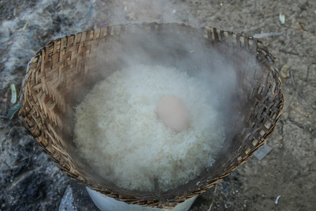 Food means any substance consumed to provide nutrition to the body. Food is usually of plant or animal. And essential nutrients, such as carbohydrates, fats, proteins, vitamins or minerals to foods.の写真素材