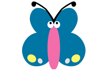 Butterflies are beautiful birds Large and small Many species The insects living in nature Live online Nectar as foodの写真素材