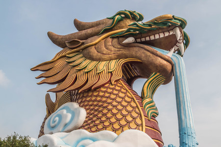 Capricorn  is a magical creature known as the Chinese and Western literature.の写真素材