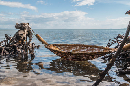 Beach is a beach that slopes into the water or in the hilly areas of shallow water. Most of the dunes Always tend to change shape.の写真素材