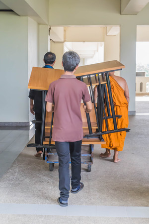 The employee is the person who performs the duties of the contracting agency. Employees can hire all kinds of jobs from international consultants. Until the service.の写真素材