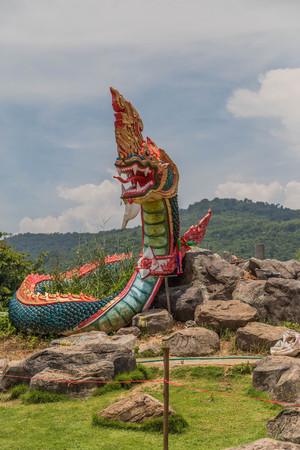 Naga or serpent, a belief in South Asia and Southeast Asia. It is called by various names, but there are common characteristics.の写真素材